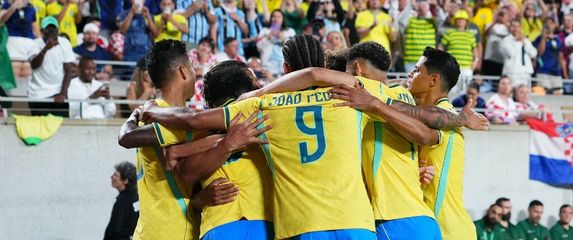 Brazil slavi gol protiv Hrvatske