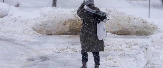 Snježno nevrijeme u Korenici