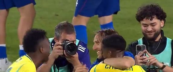 Luka Modrić, Vinicius i Endrick