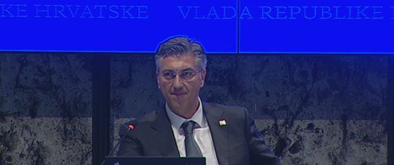 Andrej Plenković na sjednici Vlade