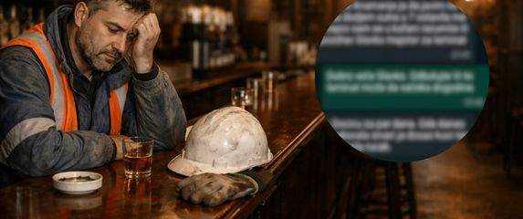 Tužan majstor u kafiću i prepiska s mušterijom