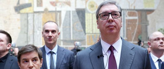 Ana Brnabić i Aleksandar Vučić