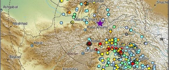 Potres u Afganistanu