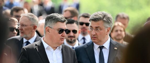 Zoran Milanović i Andrej Plenković