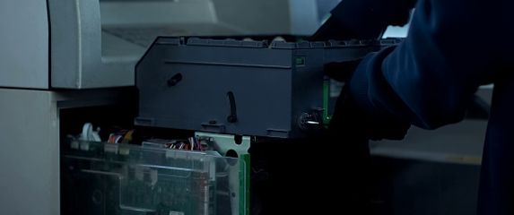 Bankomat, ilustracija