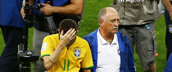 Oscar i Luiz Felipe Scolari