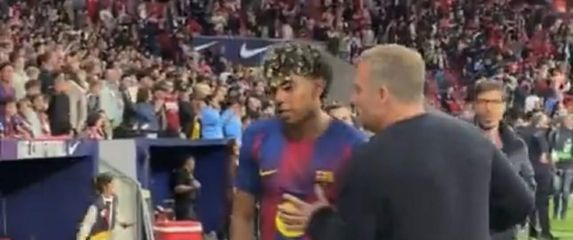 Lamine Yamal i Hansi Flick