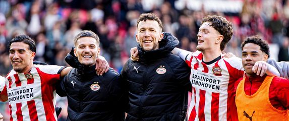 Slavlje igrača PSV-a