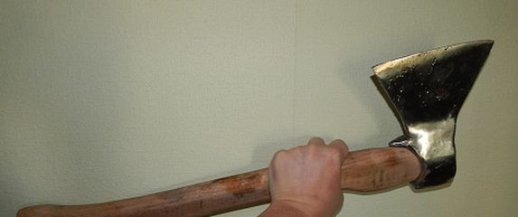 Sjekira, ilustracija