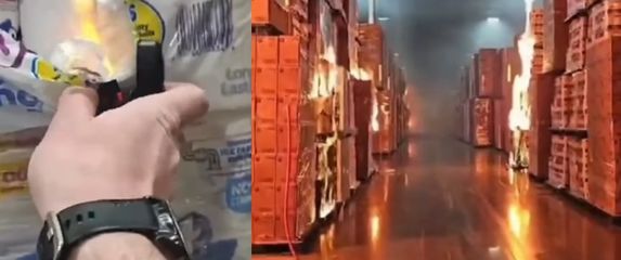 Požar u skladištu u Ontariju