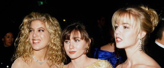 Tori Spelling, Shannon Doherty i Jenny Garth u vrijeme najveće popularnosti serije 'Beverly Hills, 90210'