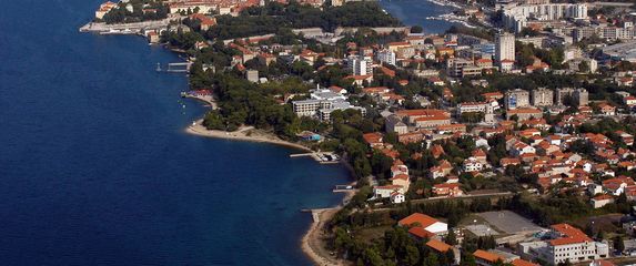 Zadar, pogled odozgo