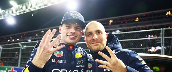 Gianpiero Lambiase i Max Verstappen