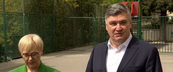 Nataša Pirc Musar i Zoran Milanović