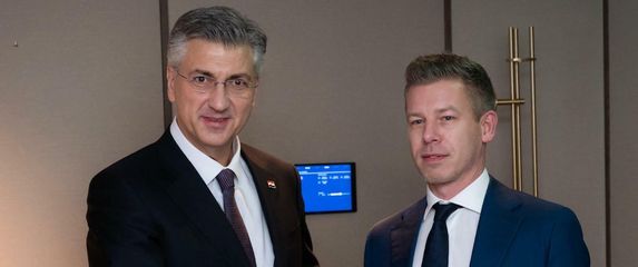 Andrej Plenković i Peter Magyar