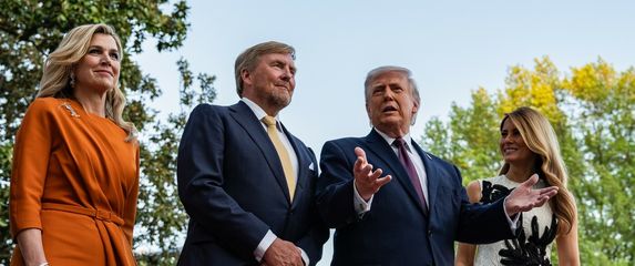 Donald Trump, Melania Trump, kralj Willem-Alexander i kraljica Máxima - 3