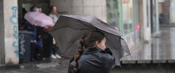 Kiša u Zagrebu, ilustracija