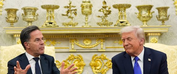 Donald Trump i Mark Rutte