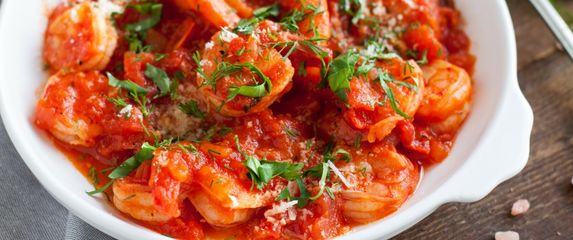 Kozice u aromatičnom umaku na bazi rajčice