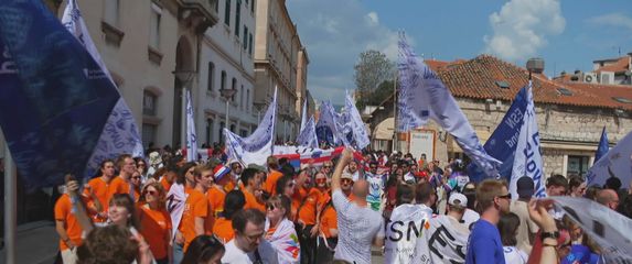 Studentska Erasmus povorka u Splitu