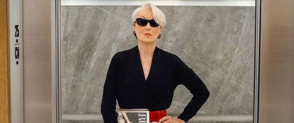 Meryl Streep kao Miranda Priestly u filmu Vrag nosi Pradu 2