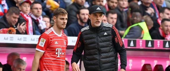 Josip Stanišić i Thomas Tuchel