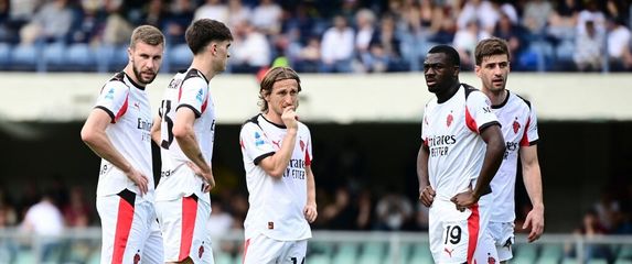 Modrić i suigrači iz Milana