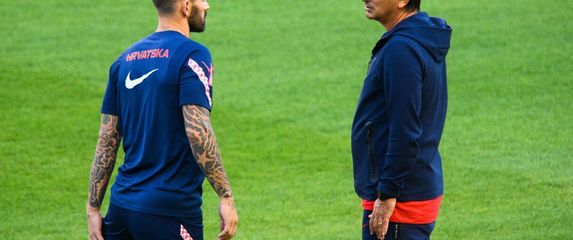 Marko Livaja i Zlatko Dalić