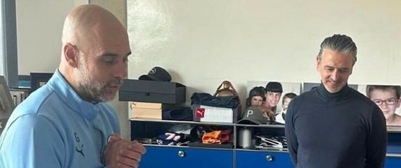 Pep Guardiola i Zlatko Dalić