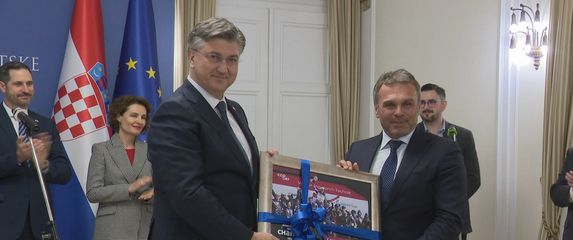 Andrej Plenković i Vedran Pavlek