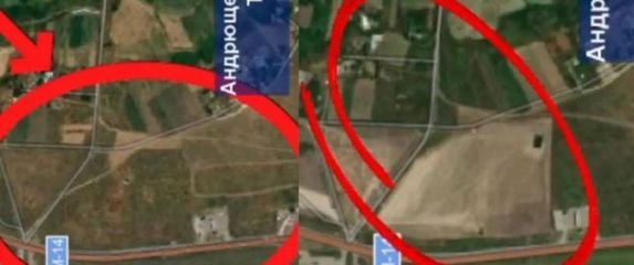 Satelitske snimke kod Mariupolja