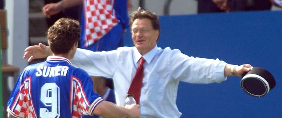 Miroslav Blažević i Davor Šuker