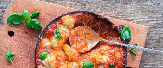 Zapečene njoke sa sirom