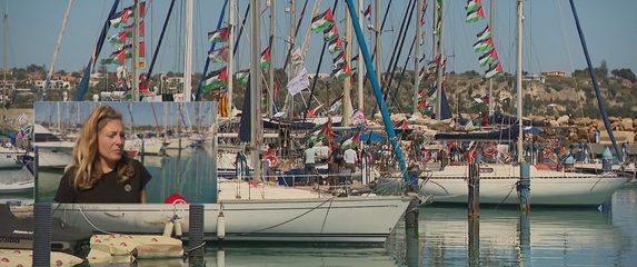 Hrvatska kapetanica u flotili za Gazu