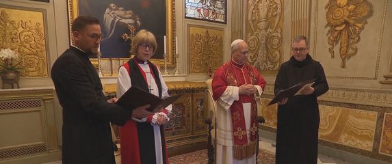 Susret pape Lava XIV. i Sarah Mullally, nadbiskupkinje od Canterburyja - 1