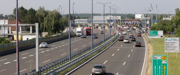 Promet na autocesti, ilustracija