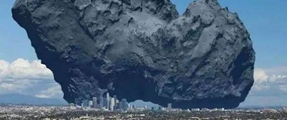 Što bi se dogodilo da Rossetin komet udari u Los Angeles?