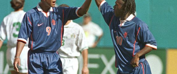 Patrick Kluivert i Clarence Seedorf (Foto: AFP)