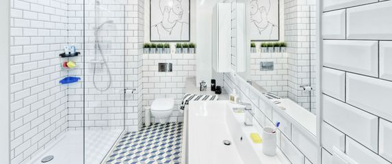 Kupaonice s walk-in tuševima su moderne i elegante