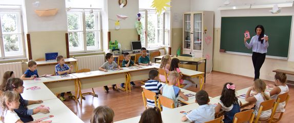 Djeca u školi (Foto/Arhiva: Dusko Marusic/PIXSELL)