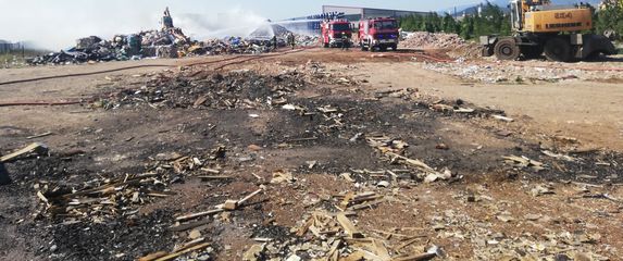 Požar u industrijskoj zoni Kukuljanovo - 1