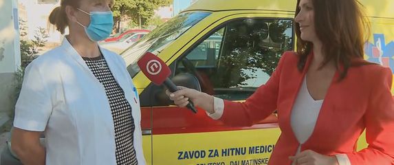 Sanja Validžić iz Nastavnog zavoda za javno zdravstvo Splitsko-dalmatinske županije i Sofija Preljvukić