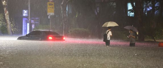 Rekordne kiše poplavile Seul