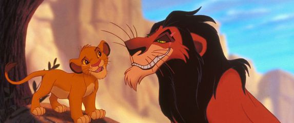 Scena iz animiranog filma Kralj lavova
