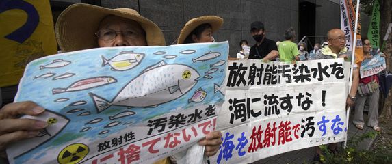 Prosvjed građana zbog ispuštanja vode iz Fukushime u Tihi ocean