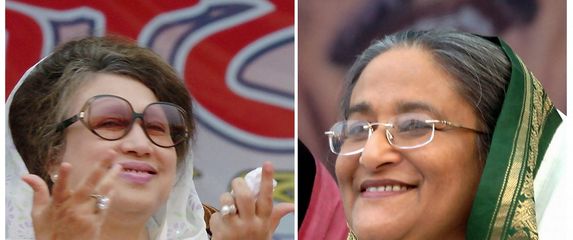 Khaleda Zia, Sheikh Hasana