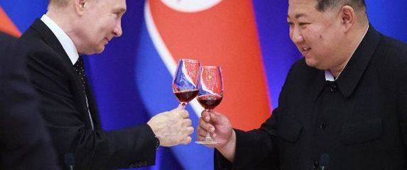 Kim Jong Un i Vladimir Putin