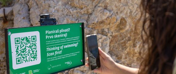 QR kod za provjeru kvalitete mora