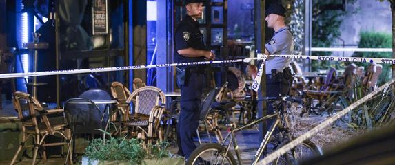 Kafić na zagrebačkom Jarunu ispred kojeg se dogodila tučnjava