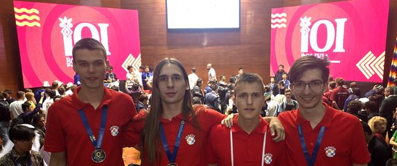 Lovro Tunjić, Fran Škarica, Nikola Vujica i Dino Hadžić